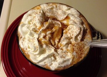 Hot Spiced Caramel Apple Cider - NewMamaDiaries